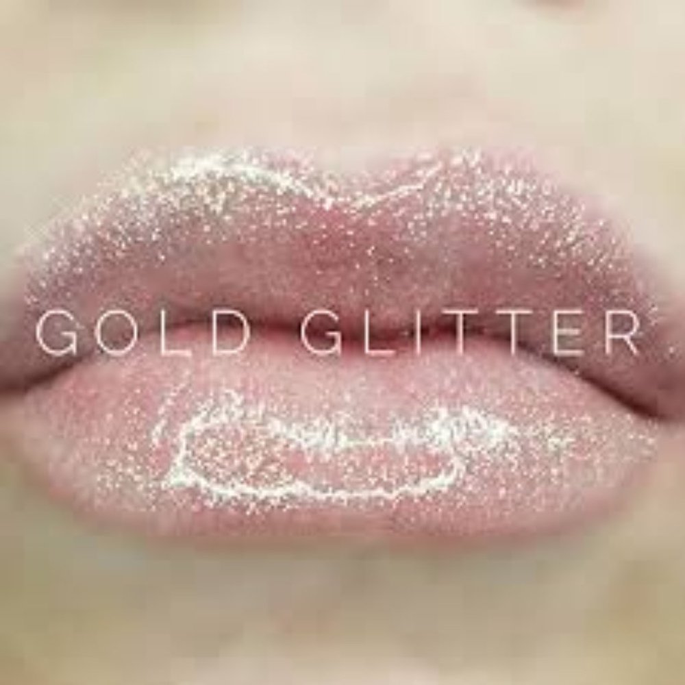 Brand New Gold Glitter LipSense Lip Gloss